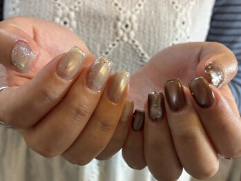 クレイ(clay.)/マグネットネイル +option