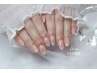 《hand│オフ込》チークネイル