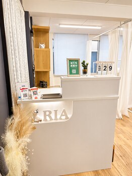 リア(Ria)/清潔感のある受付♪