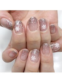 ラメグラネイル￥7980