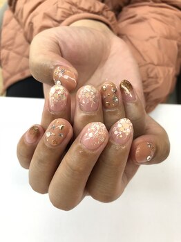 イーズネイル 堺(e's Nail)/ベージュネイル