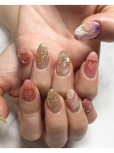 インプレス 鶴見店(Impress)/【Hand】ラブリーネイル