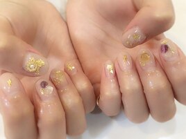 ニュアンスネイル☆水滴