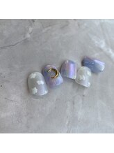 リリアフリル(Lilia×frill)/雲ネイル