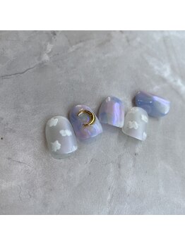 リリアフリル(Lilia×frill)/雲ネイル