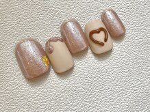 カラ ネイル 中津店(calla nail)/とろ～りチョコレートアート