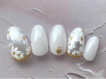 ラテネイル(Latte Nail)/Flower Design