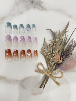 ネイリュー 倉敷店(naiLiu)/フレンチ、グラデーションネイル