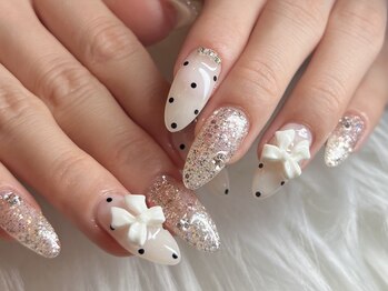 イルネイル バイ ルアナ(001..Nail by Luana.)の写真/【矢場町駅徒歩2分】実力派ネイリストが理想の指先にお仕上げ♪《パラジェル/フィルイン導入サロン◎》