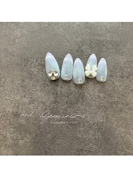 アンドジェミニ(&Gemini.)/定額ネイルB ¥6800/オフ込