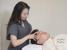 エヌスパ(NSPA)の雰囲気（スキャルプマッサージもあります。頭・肩こりを改善します）