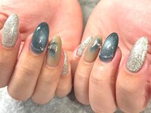 リズム(Nail salon Rism)の雰囲気（トレンドを抑えたネイルデザイン多数☆お色変更も可能です♪）