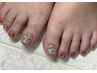 【夏限定】foot＊シンプル(アート2本）¥7,700→¥6600