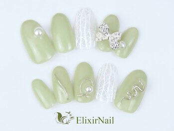 エリクサーネイル 池袋(Elixir Nail)/定額bカジュアル/クーポン使用