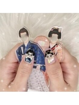 プリュム(Plume)/3D/推しネイル/キャラクター