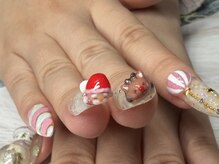 リバティ(liberty)/クリスマスネイル ３dネイル