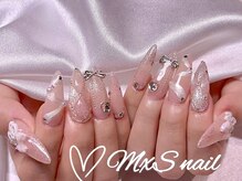 ミィスネイル(MxS Nail)/ガーリーマグネットレースネイル
