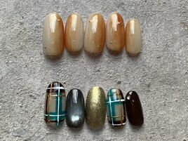 10月キャンペーンネイル