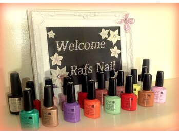 ラフズネイル(Rafs Nail)/シェラックネイル￥3800