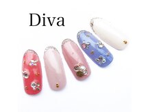 ネイルサロンディーバ 塚口店(Diva)/キラキラネイル