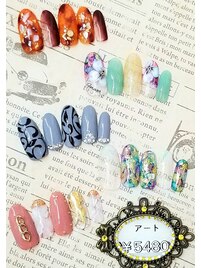 アート　Select Nail 5480円