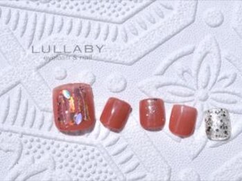 ララバイ 恵比寿店(LULLABY)/大人ニュアンスフットネイル