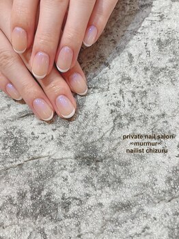 プライベート ネイルサロン マーマ(murmur)/スキニーフレンチ