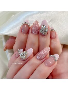 リッシュ ドゥ(RICHE deux)/キラキラピンクツイード♪