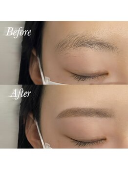 アイブロウドット 浜松駅前(i)/美眉スタイリング☆befor⇒after