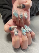ネイルサロン ブリリアント(Nail Salon Brilliant)/付け放題＋キャラネイル2