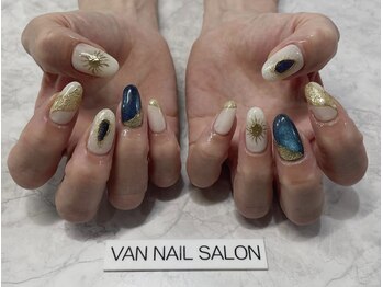 ヴァンネイルサロン 本厚木(VAN NAIL SALON)/ハンド持ち込みデザイン