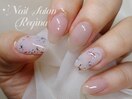 お花ネイル