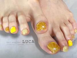W-294 ぷっくりレモンネイル
