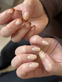 カフェラテネイル