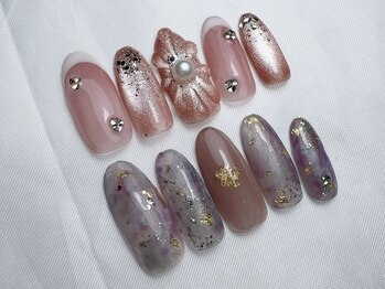 定額ゴージャスネイル