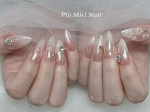 ピオミエルネイル 新宿(pio miel nail)/韓国風ちゅるんネイル