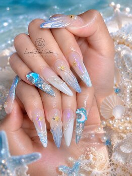 ルミ(Lumi)の写真/Lumi Nail Salonで、華やかなデザインを楽しもう！イベントにも最適です♪持ち込みデザインもお任せ◎
