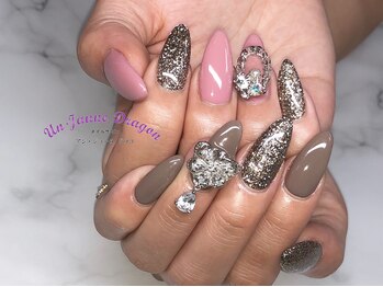 アン ジョーヌドラゴ/【自爪ネイル】秋カラーネイル