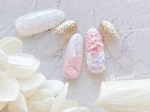 ネイルアンドアイラッシュ ボネール 銀座店(lash Bounail)/パステル さくら フラワー 花 桜