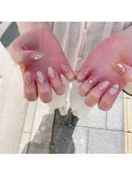 アンダーバーホワイトプラス 南海難波店(_WHITE+)/ミラーニュアンスデザイン