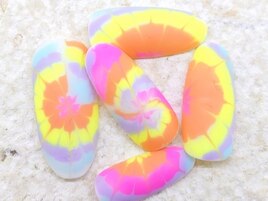 パステルネオンピーコック