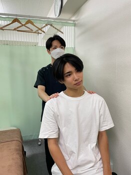 シンメトリー 上野店/お客様施術【上野/御徒町/小顔】