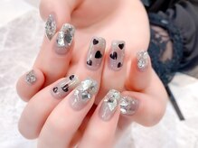 ラルネイル 大宮(Lull. nail)/#ストーン#キラキラ#ハート