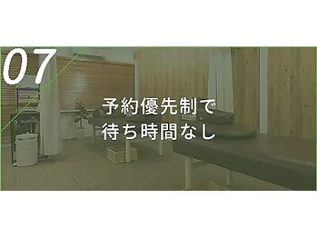 恵比寿すこやか鍼灸整骨院/予約優先制で待ち時間なし