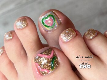 アイネイルトゥー 小倉(ai nail two)/ハートネイル