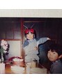 とんとん整骨院 鍼灸院 ときわ台 幼少期の僕です(笑)三度の飯より仮面ライダーが好きでした!!