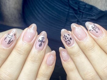 ウサギネイル 新大久保店(usagi nail)/マグネットネイル