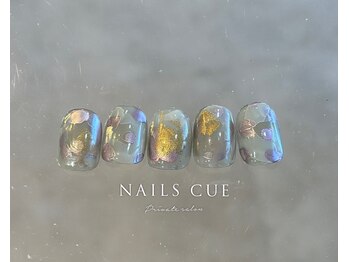 ネイルズキュー(NAILS CUE)/シンプルニュアンスデザイン
