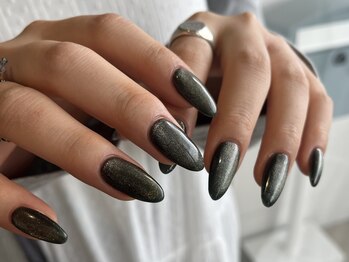 ネイルサロン レア(lea)の写真/《アクリルスカルプ使用》初めての方も◎綺麗めニュアンスネイルもシンプルなオフィスネイルもお任せを♪