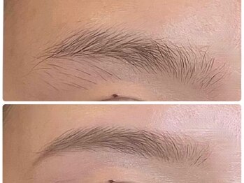 エンドアイ(&i)の写真/【初めての方にオススメ★リピーター多数!】顔型診断×顔筋の動きで似合う眉毛をご提案◎キッズ/メンズも◎